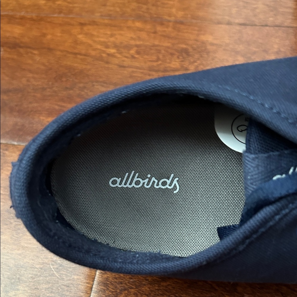 allbirds Men's Navy Low-Top Canvas Sneakers, Size 12.5 - Picture 11 of 12